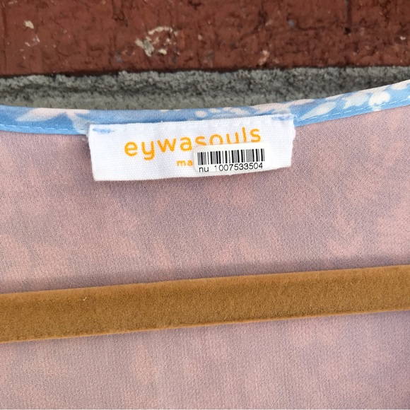 Anthropologie Eywasouls Natalia Paneled Printed Voile Maxi Dress Size Small - Picture 12 of 15